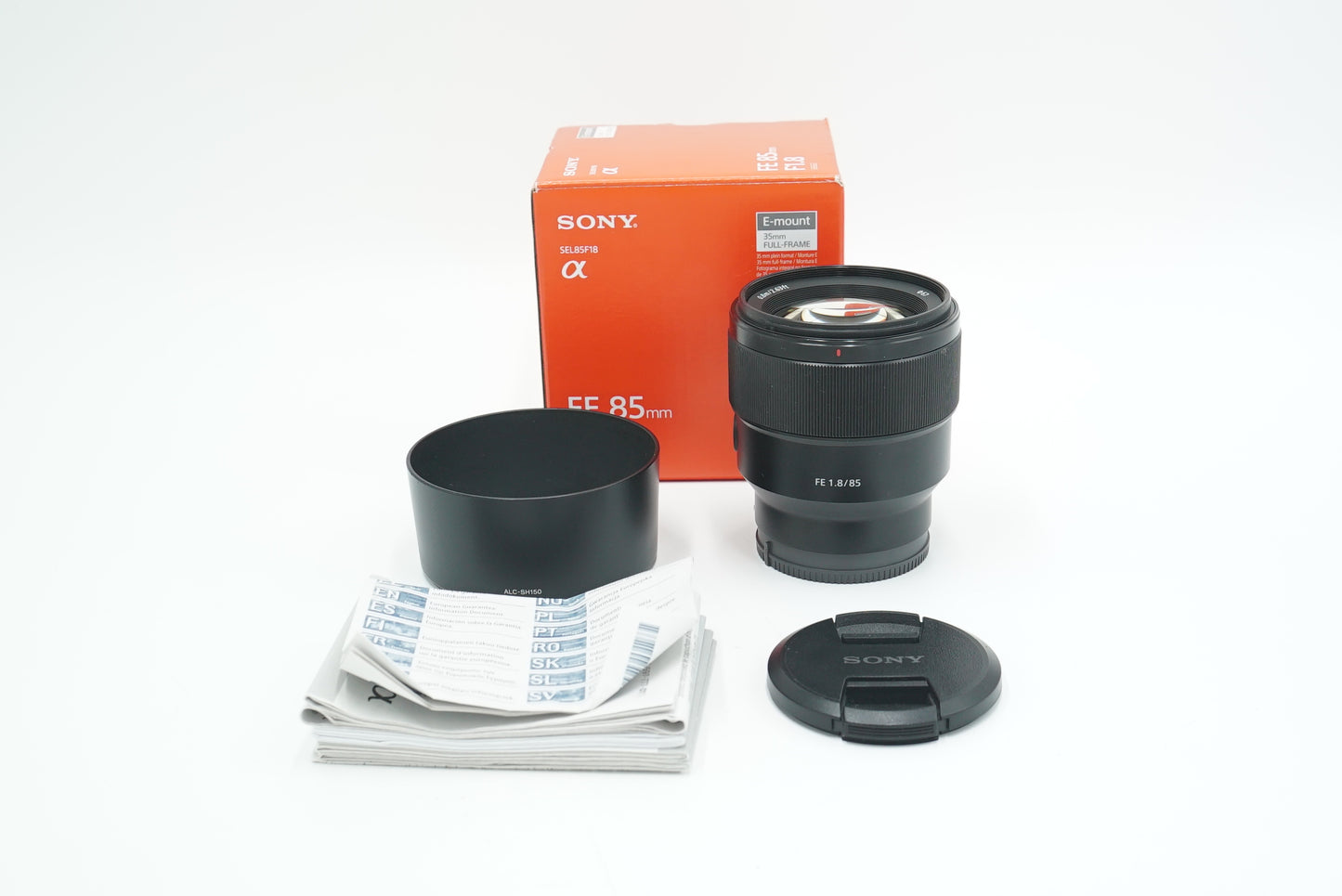 Sony SEL85F18/1886571 FE 85mm f/1.8 Lens, Used
