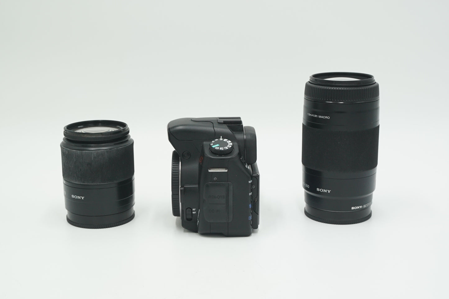 Sony A350/DUALLENS/1102870 A350 DSRL Camera + 18-70mm + 75-300mm, Used