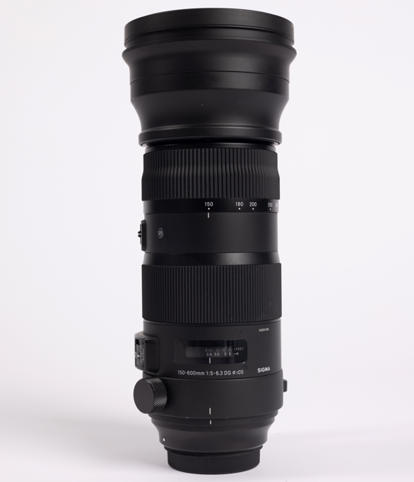 Sigma 150600C/54166 150-600mm f/5-6.3 DG OS HSM Sports Lens F/Canon, Used