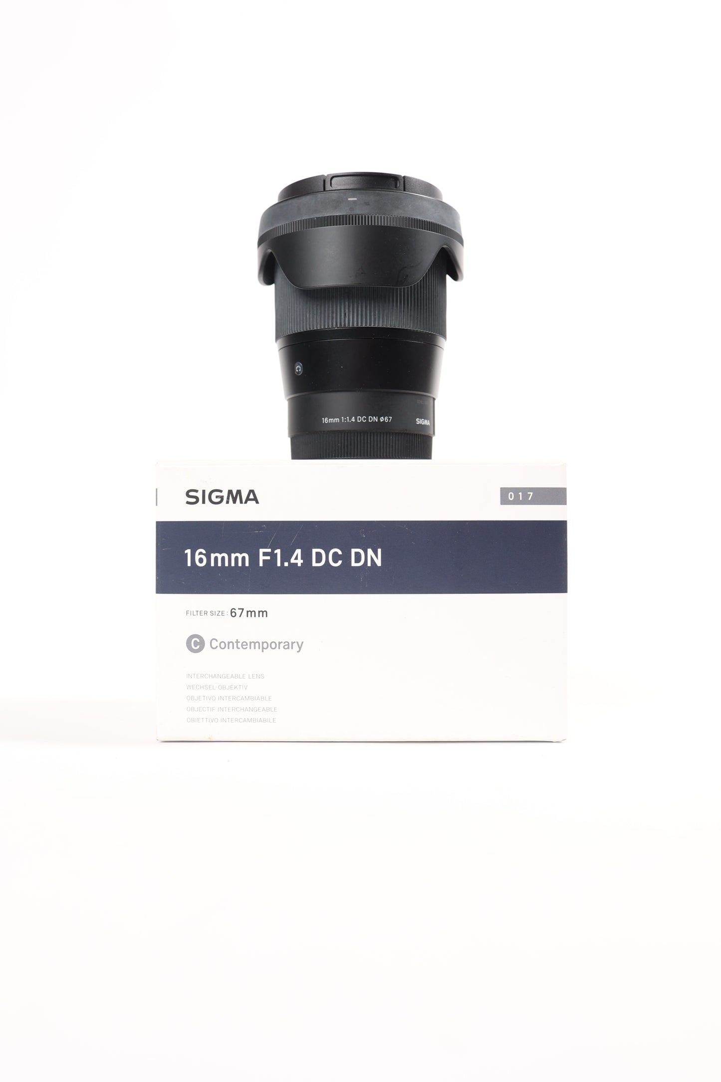 Sigma 16/1.4S/21071 16mm f/1.4 DC DN Contemporary F/Sony, Used