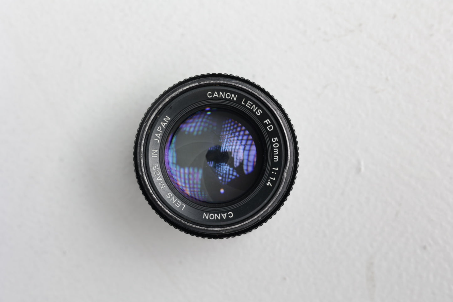 Canon FD50/1.4/12820 FD 50mm f/1.4 Lens, Used