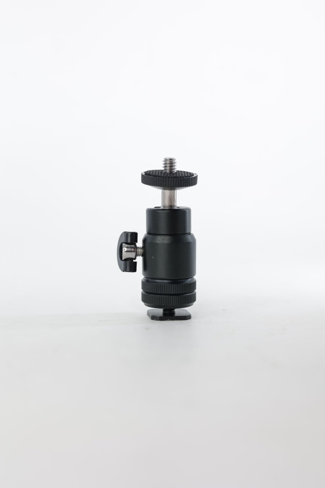 Generic Hot Shoe Mount Adaptor Mini Ball Head, Used