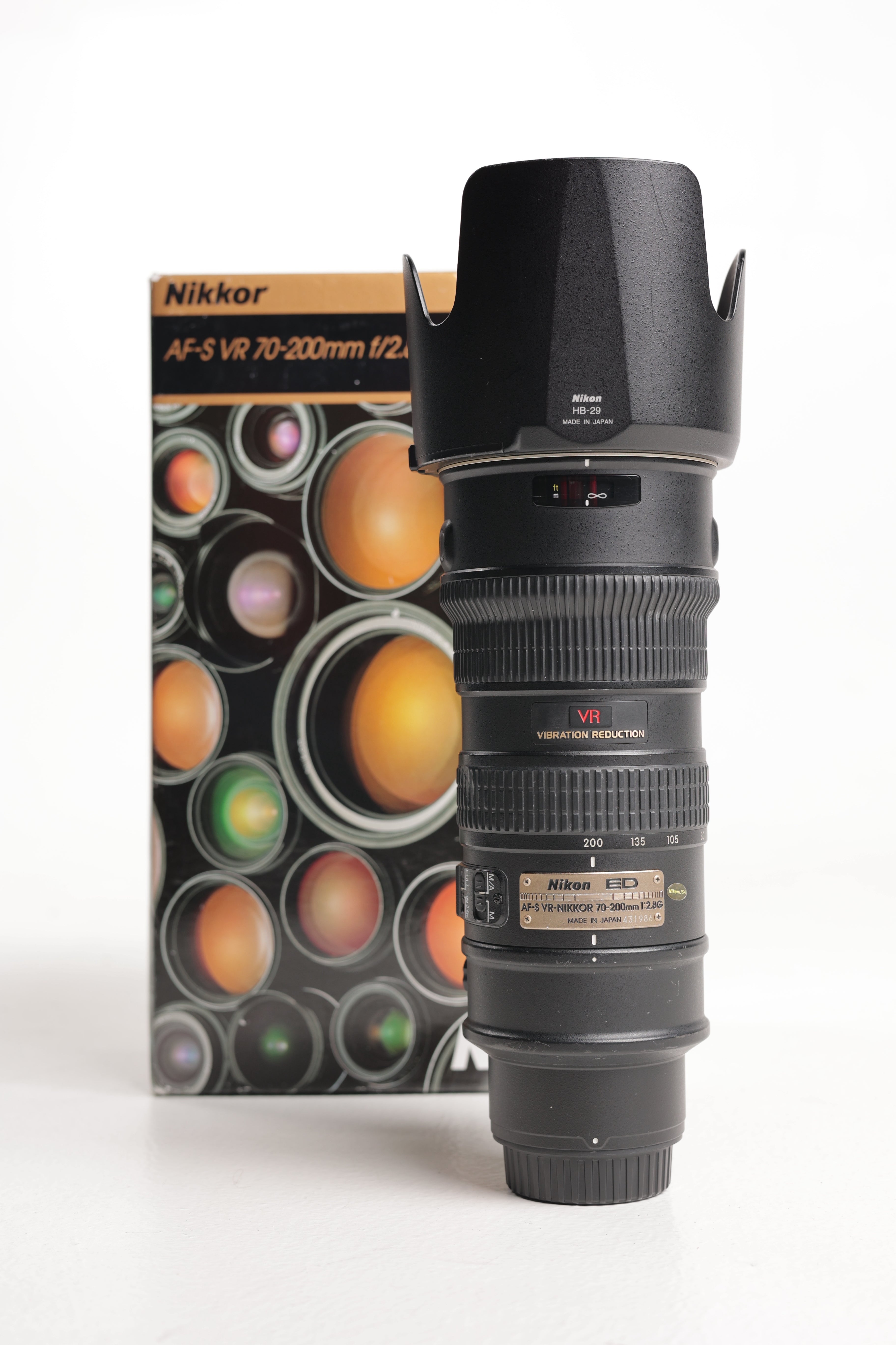Nikon AF-S 70-200mm ED VR, Used