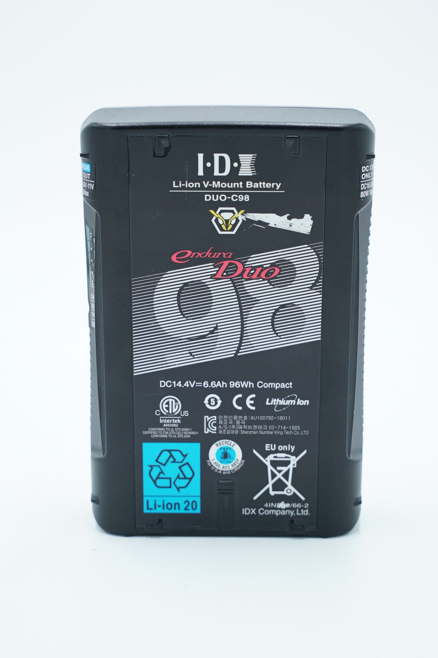 IDX 98/E0023 Endura Duo 98 Battery, Used