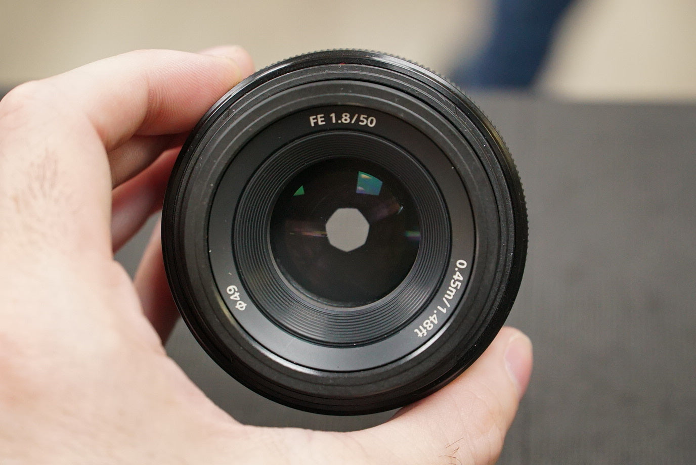 Sony SEL50F18F/1926543 FE 50mm f/1.8 Lens, Used