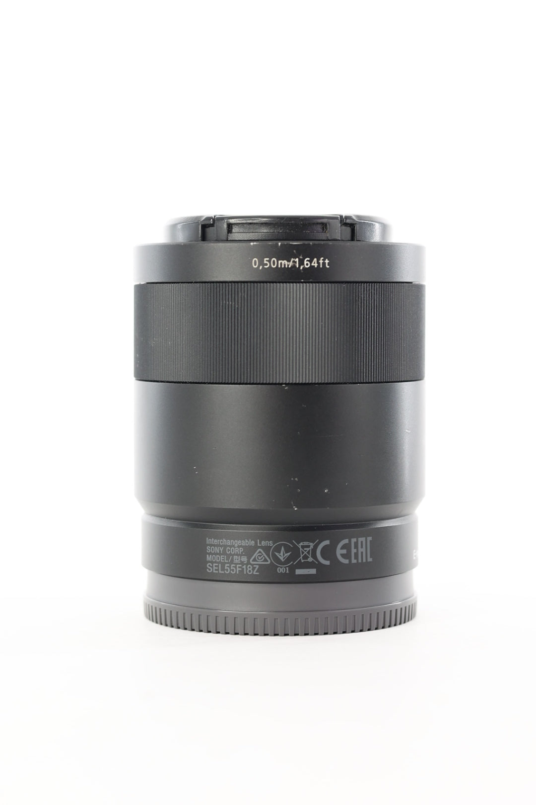 Sony SEL55F18Z/45729768 SONNAR T* FE 55mm f/1.8 ZA, Used (For Parts)