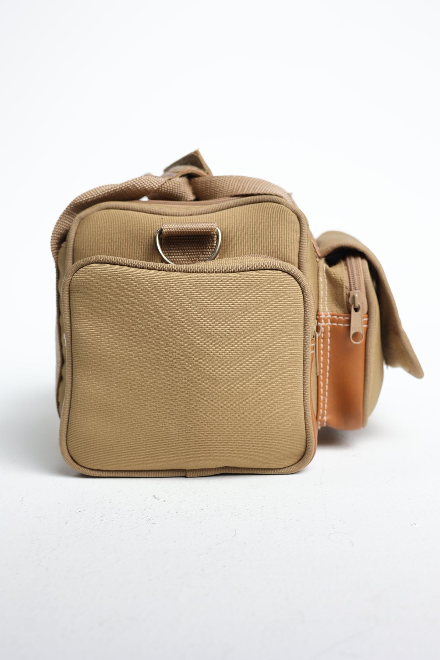 MacGregor Medium Shoulder Bag, Tan Canvas, Used