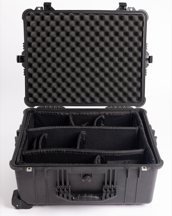 Pelican P1614 1610 Waterproof Case w/Dividers, Used