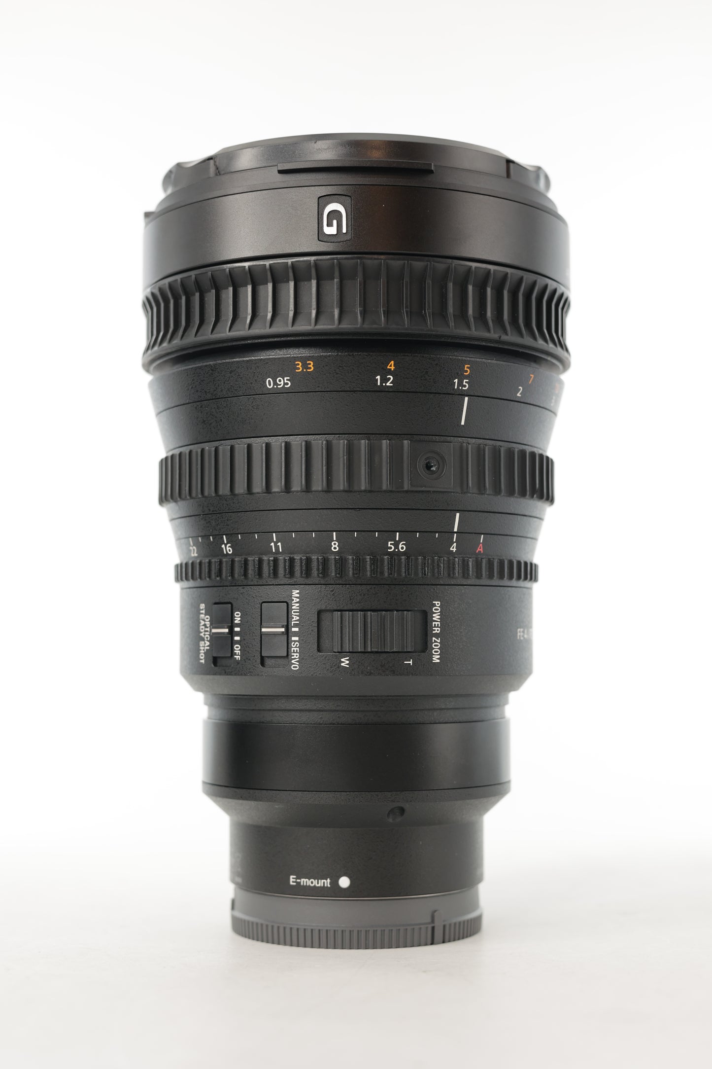 Sony SELP28135G/NOSERIAL FE PZ 28-135mm f/4 G OSS Lens, Ø95, Used