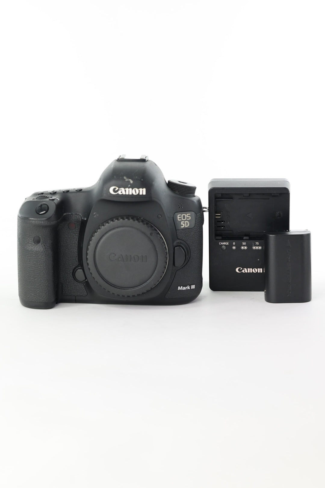Canon EOS5DMIIIBODY/05633 EOS 5D Mark III, Body Only + Vello Battery Grip BGC9, Used