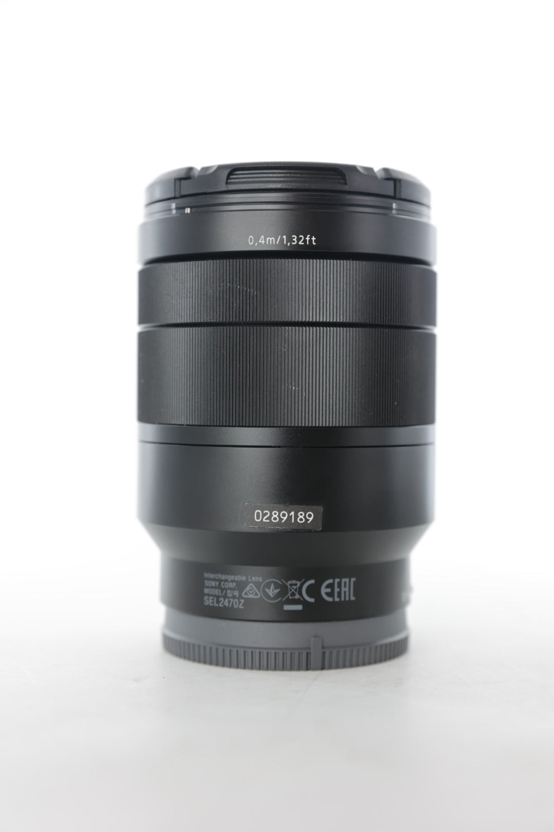 Sony SEL2470Z/0289189 Vario-Tessar T* FE 24-70mm f/4 ZA OSS Lens, Used