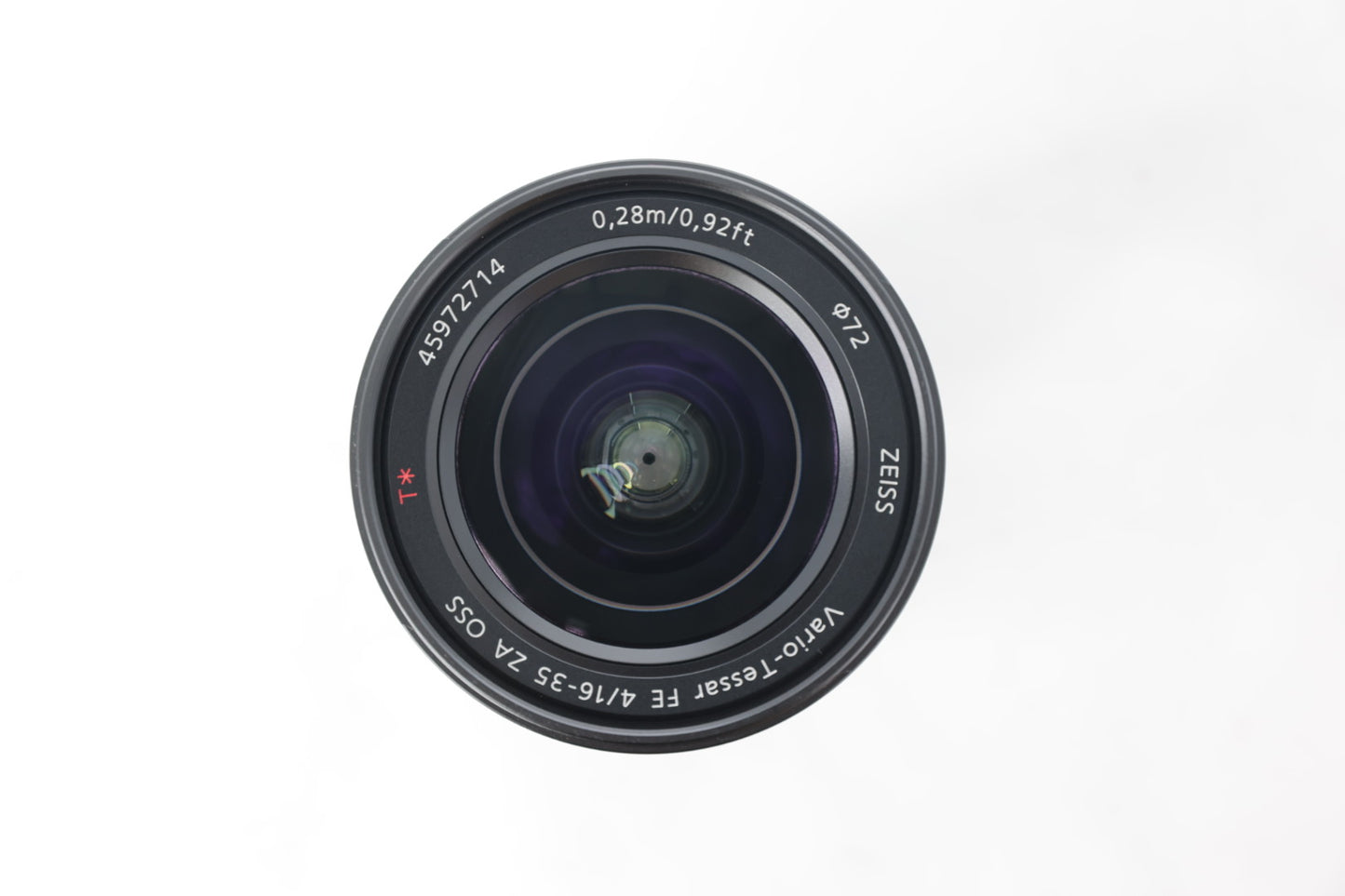 Sony SEL1635Z/1821459 FE 16-35mm f/4 ZA OSS Vario-Tessar T* Lens, Used