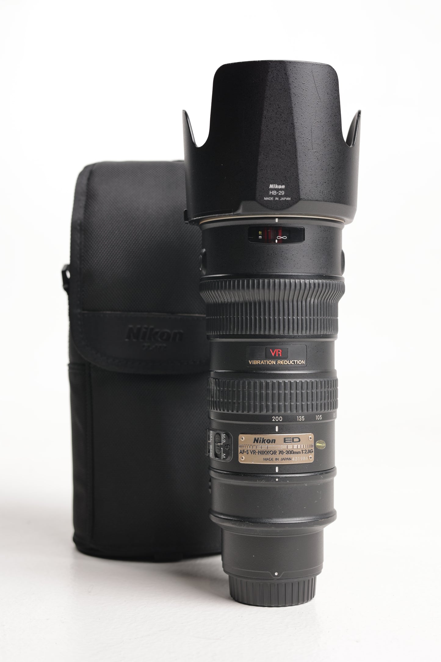 Nikon AFS70200/2.8GEDVR/31986, AF-S 70-200mm f/2.8G ED VR, Used