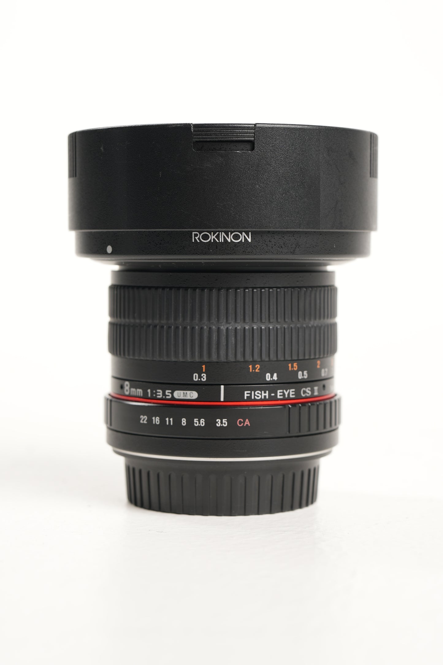 Rokinon 8/3.5/18194 8mm f/3.5 UMC Fisheye II Lens for Canon EF, Used