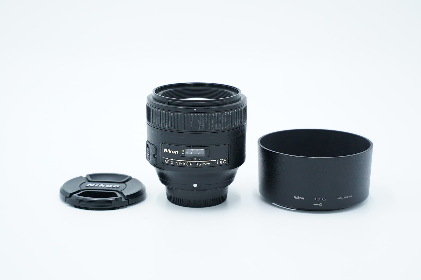 Nikon AFS85/1.8G/37550 AF-S Nikkor 85mm f/1.8G, Used