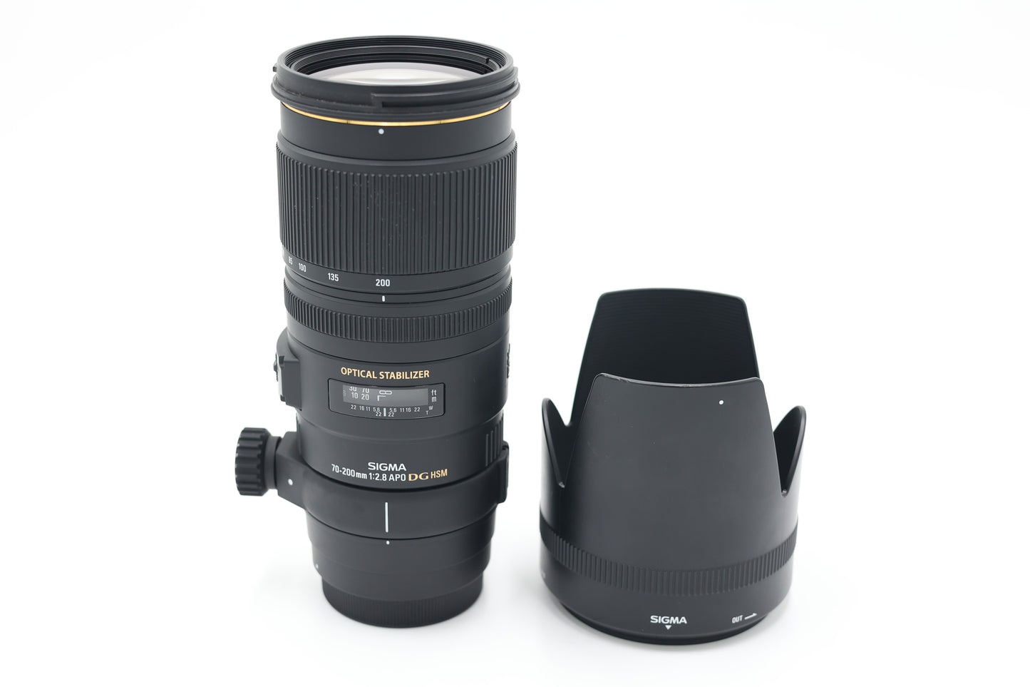 Sigma 70200APODGC/2.8/55220, 70-200mm f/2.8 APO DG HSM F/Canon, Used