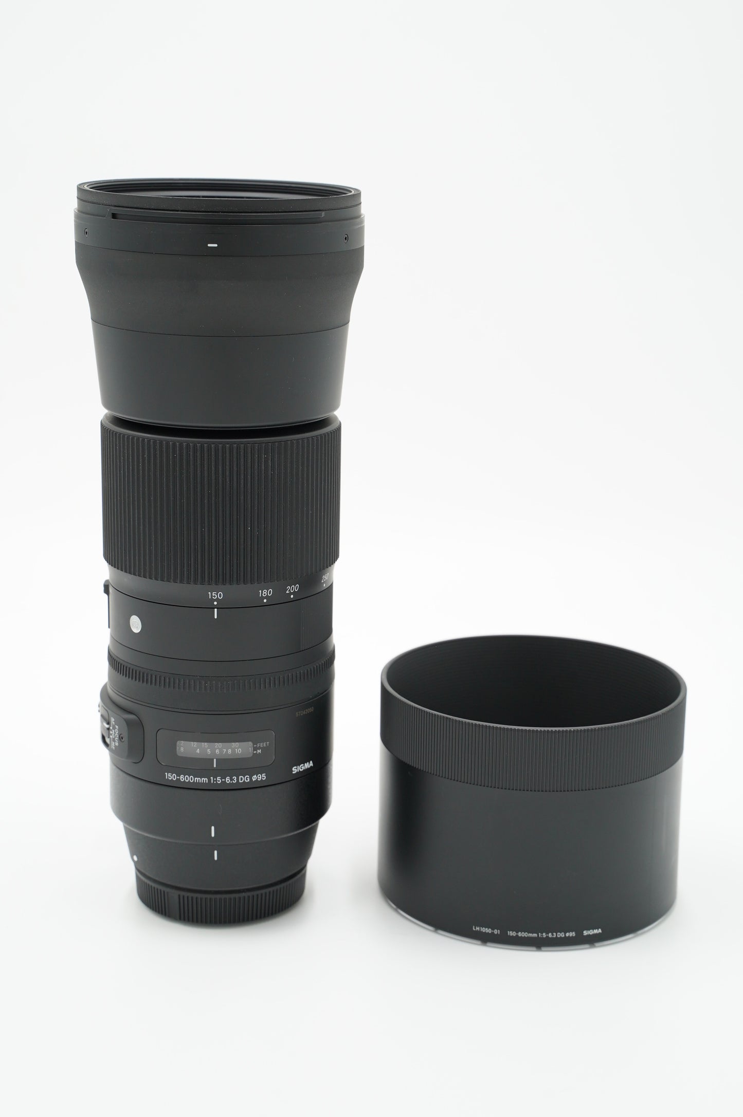 Sigma 150600C/42050 150-600mm f/5-6.3 DG OS HSM Contemporary Lens F/Canon, Used