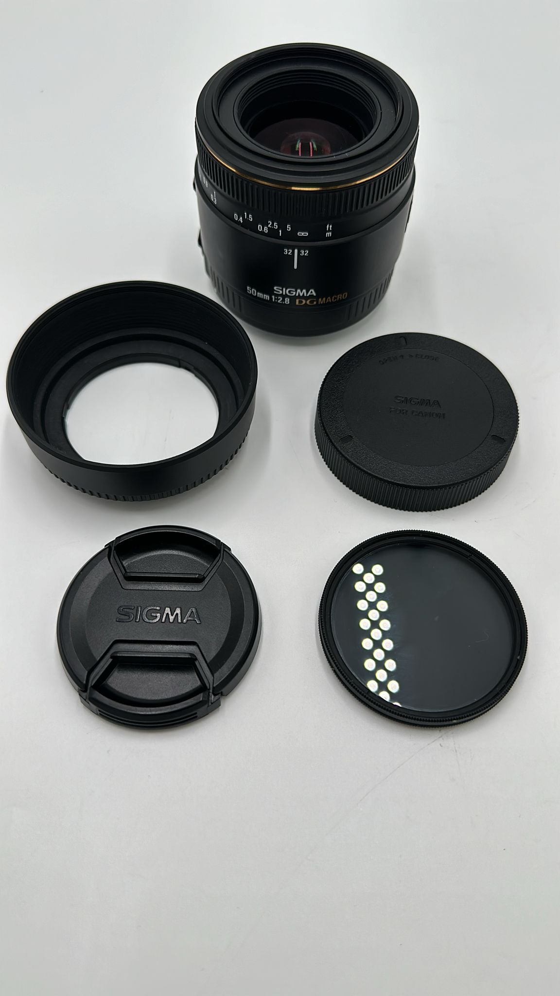 Sigma 50/2.8C/04946 50mm f/2.8 Macro EX F/Canon AF, Used