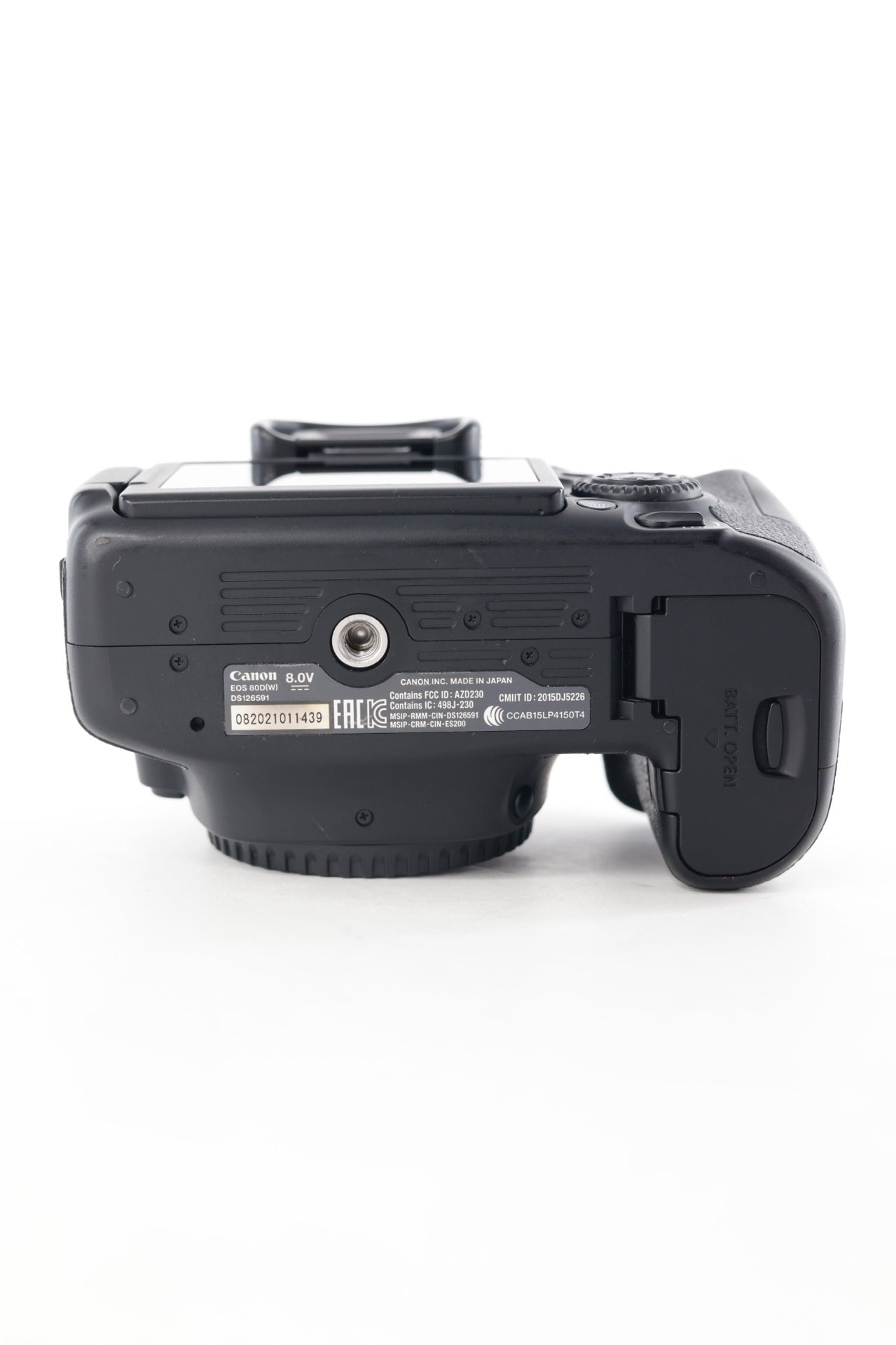 Canon EOS80D/BODY/11439 EOS 80D, Body Only, Used