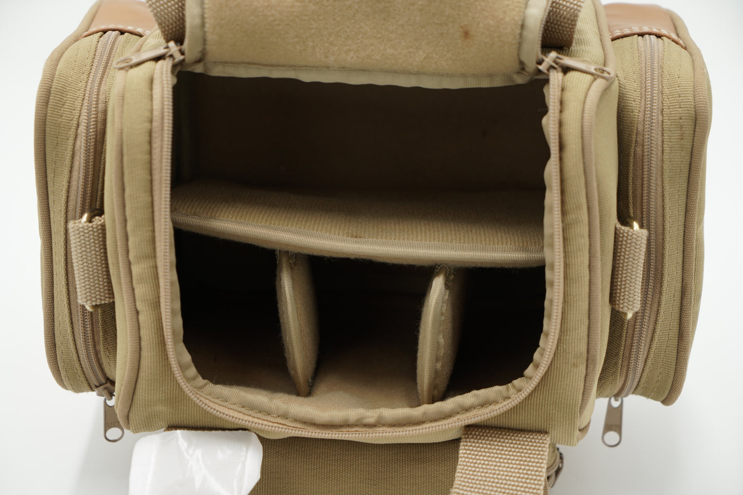 MacGregor Large Shoulder Bag, Tan Canvas, Used