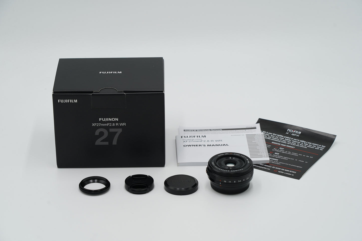 Fujifilm XF27/2.8/B/01805 XF 27mm f/2.8 R WR, Used