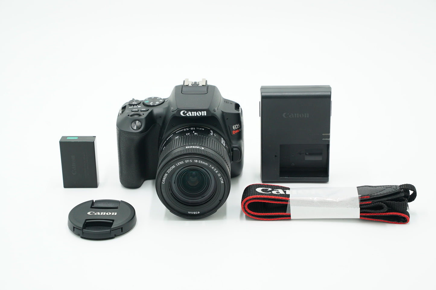 Canon EOSREBELSL3/21035 REBEL SL3, EF-S 18-55mm f/4-5.6 IS STM, Used