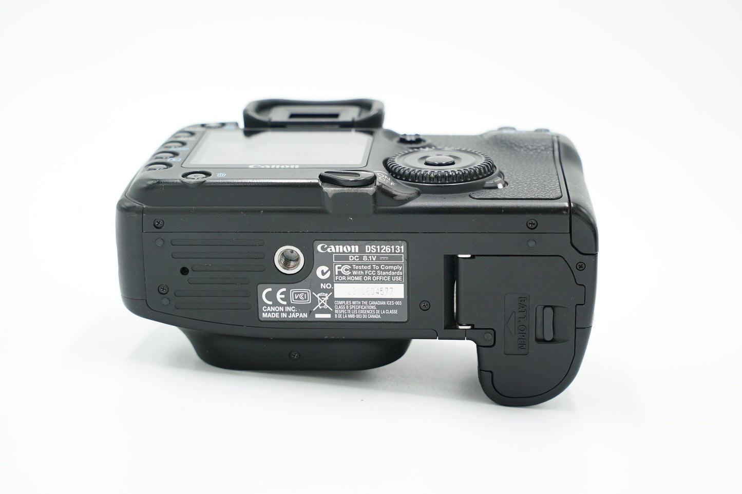 Canon EOS30D/1855/04577 EOS 30D + EF-S 18-55mm + BGE2N Battery Grip, Used