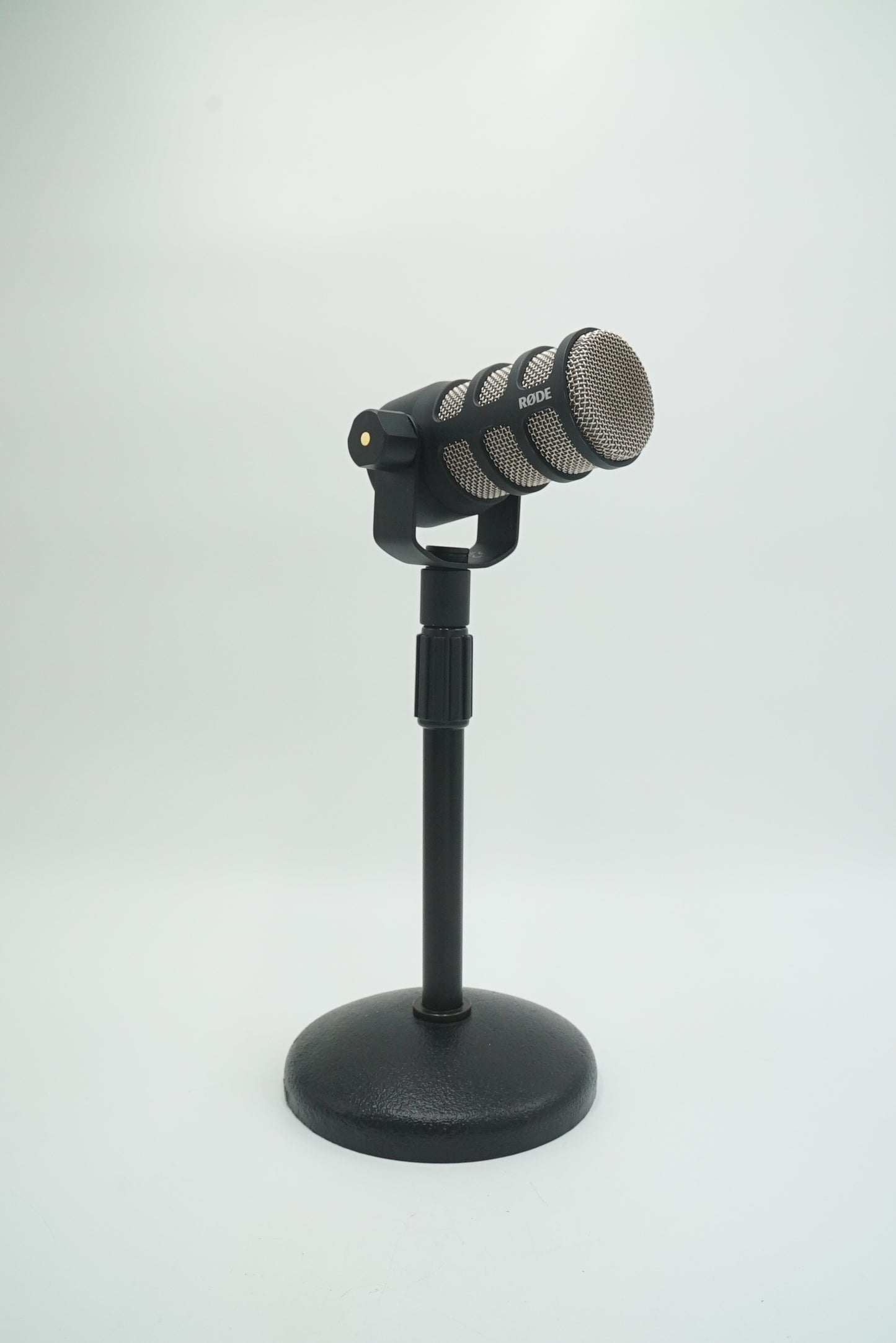Rode Podmic Dynamic Podcasting Microphone + Gator XLR Stand, Used