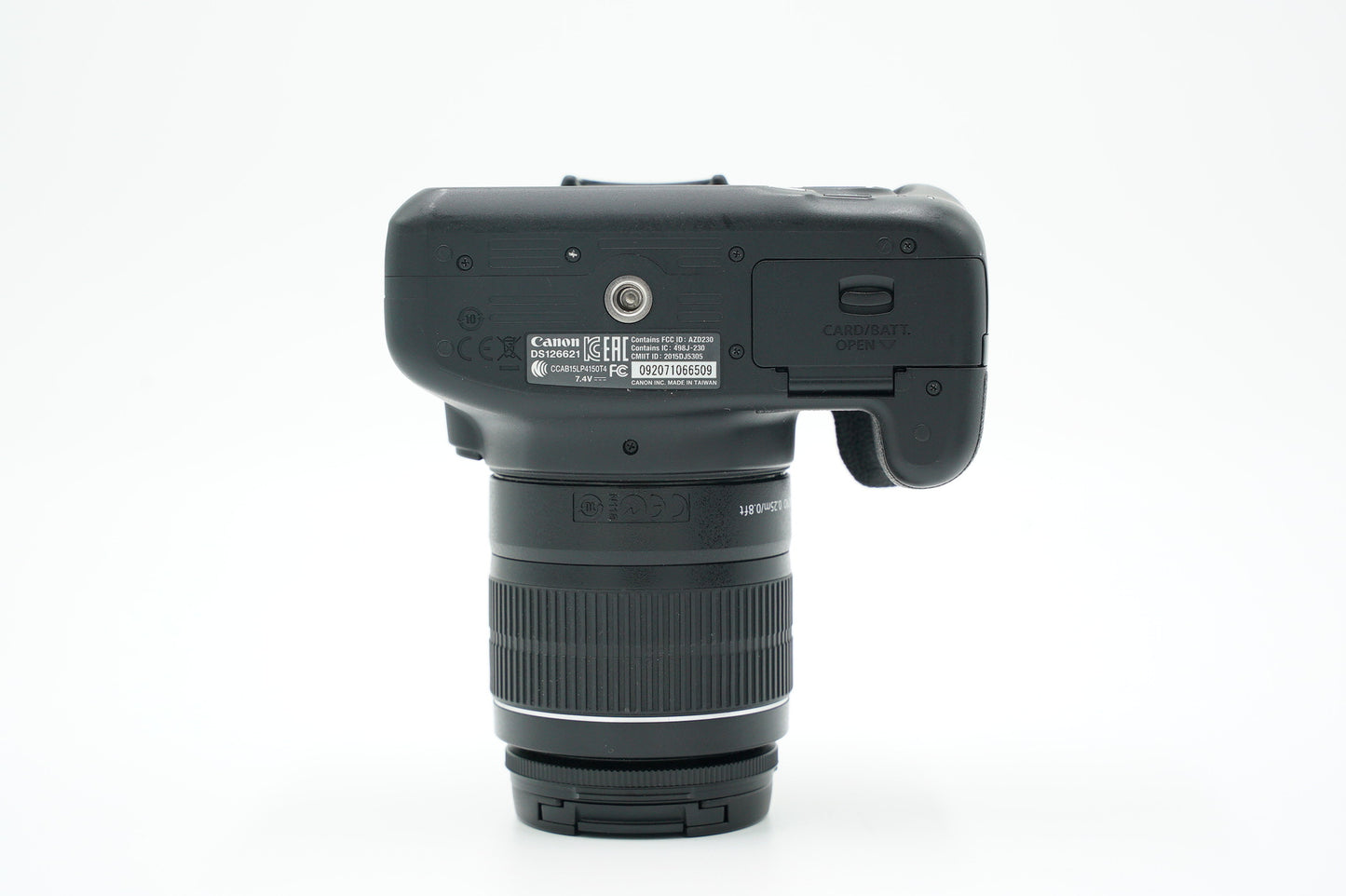 Canon EOSREBELT6/DUALLENS/66509 Rebel T6, EF-S 18-55mm f/3.5-5.6 IS II, Used