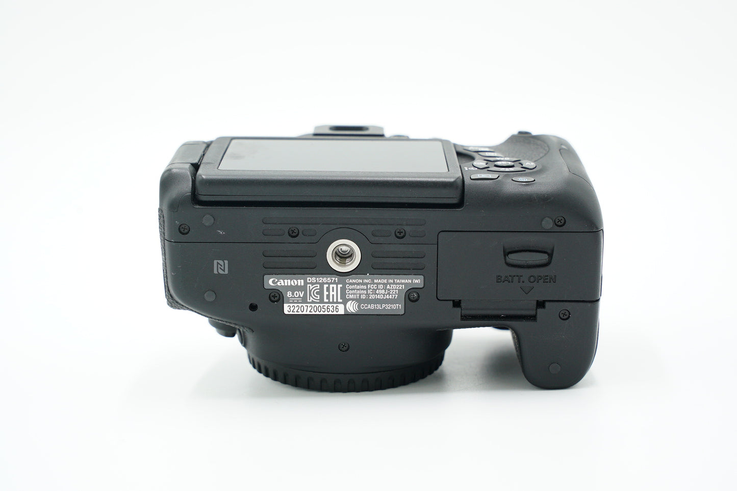 Canon EOSREBELT6iBUNDLE/00563 EOS T6i + EF-S 18-55mm f/3.5-5.6 IS STM + EF-S 55-250mm f/4-5.6 IS STM + Mini Tripod, Used