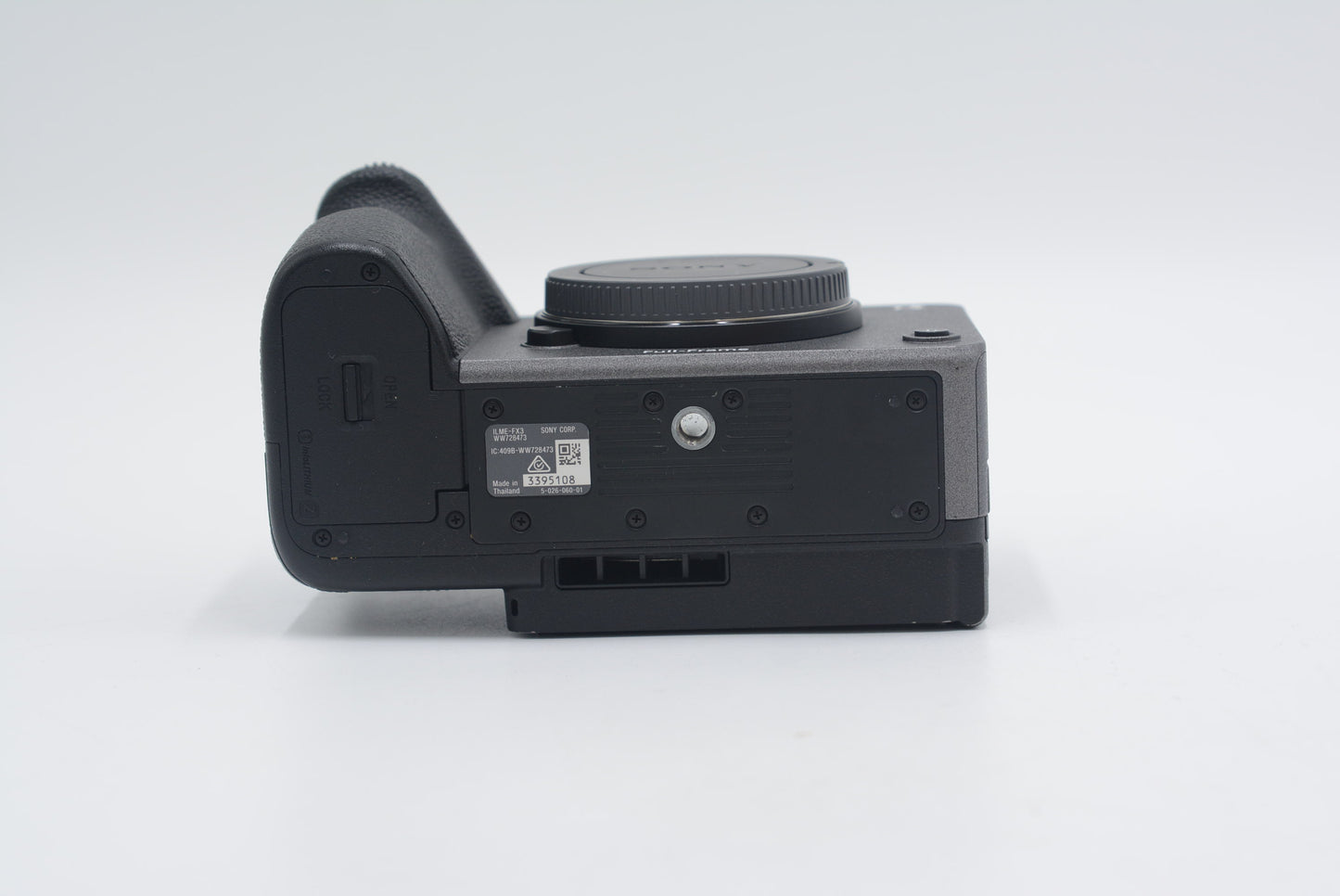 Sony FX3/3395108 Full-Frame Cinema Camera w/handle, Used