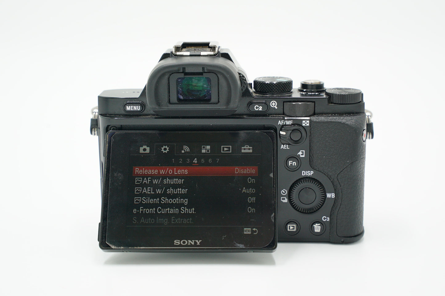 Sony A7S/3382869 A7S Body Only + VGC1EM Battery Grip, Used