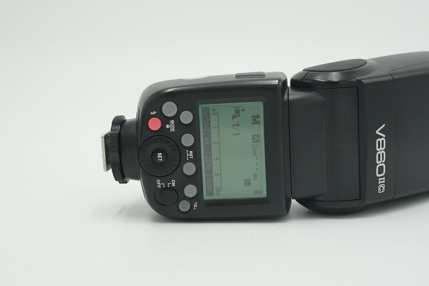 Godox V860IIC/15B10 V860II TTL Li-Ion Flash F/Canon, Used