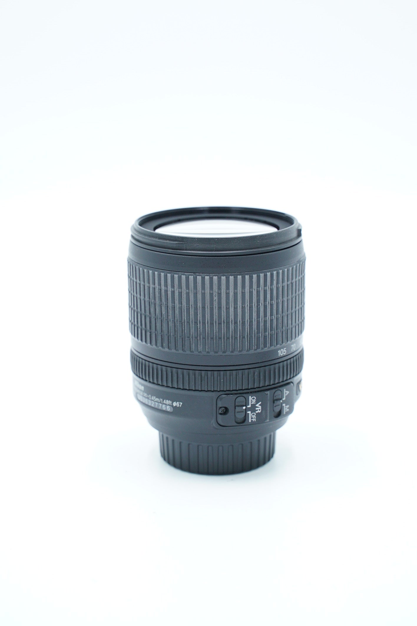 Nikon AFS18105GEDVR/27766 AF-S DX 18-105mm f/3.5-5.6G ED VR, Used
