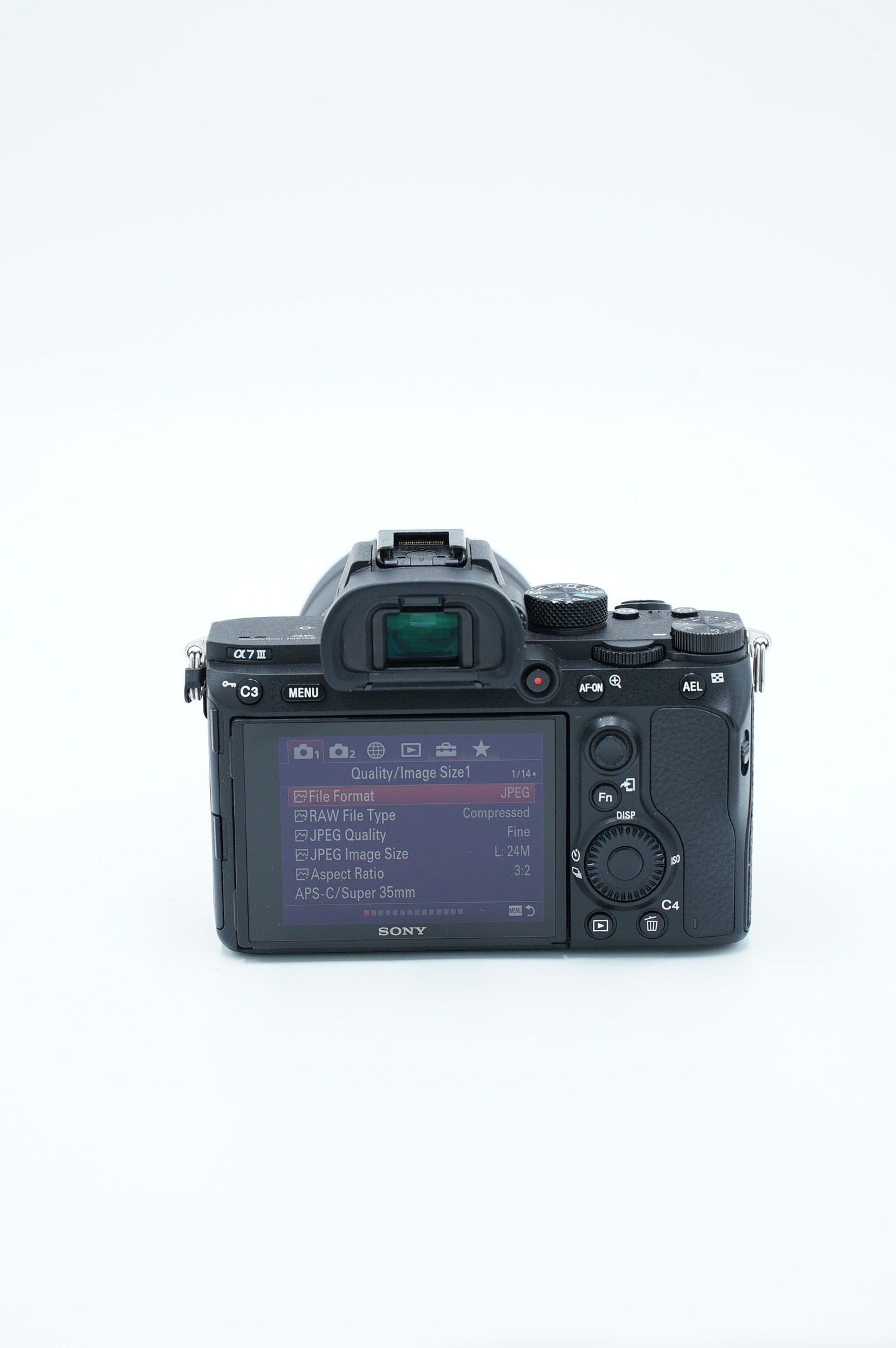 Sony A7IIIK/6126159 A7 Mark III, FE 28-70mm F/3.5-5.6 OSS Lens, Used