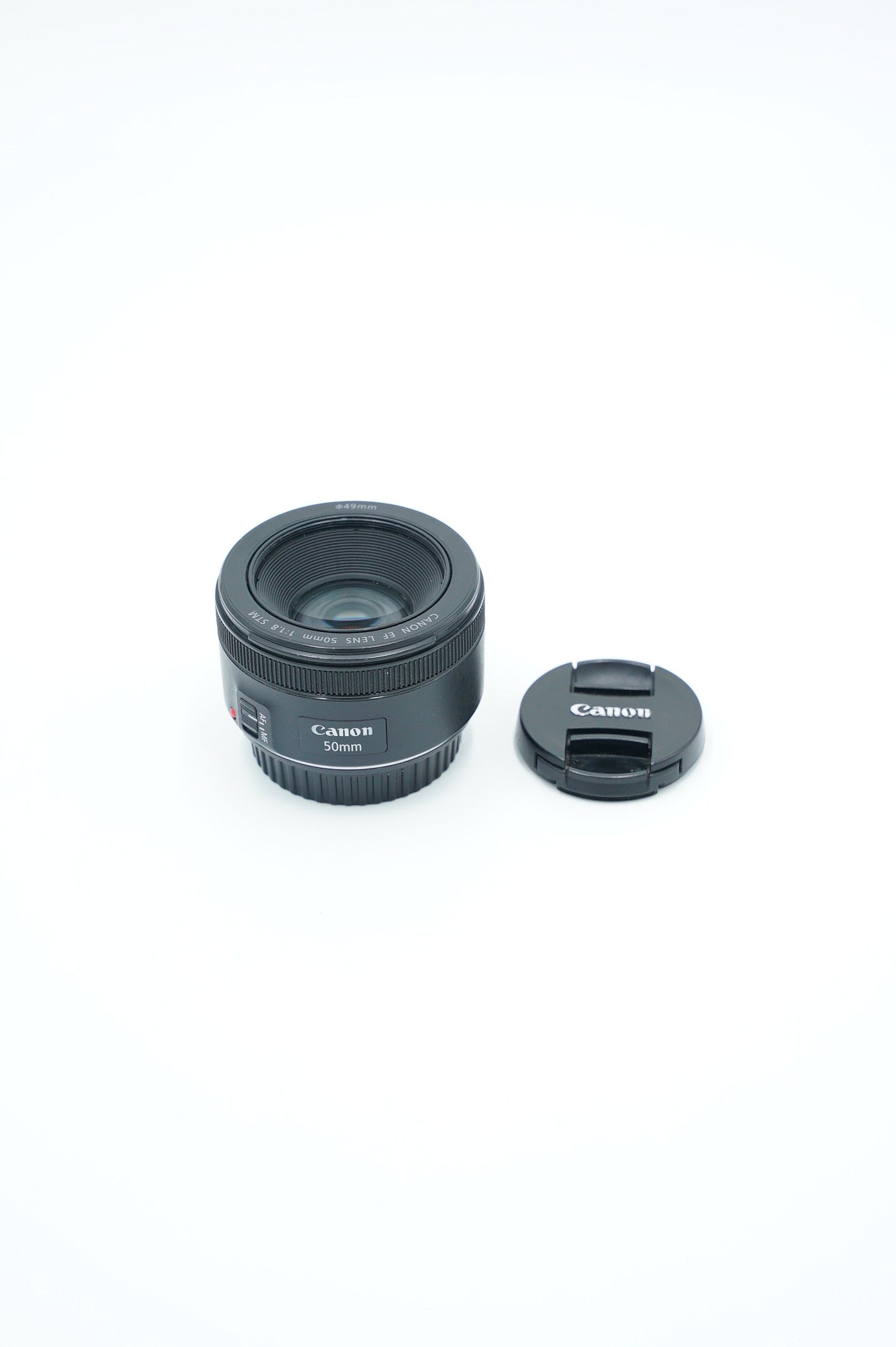 Canon EF50/1.8/07603 EF 50mm f/1.8 STM, Used