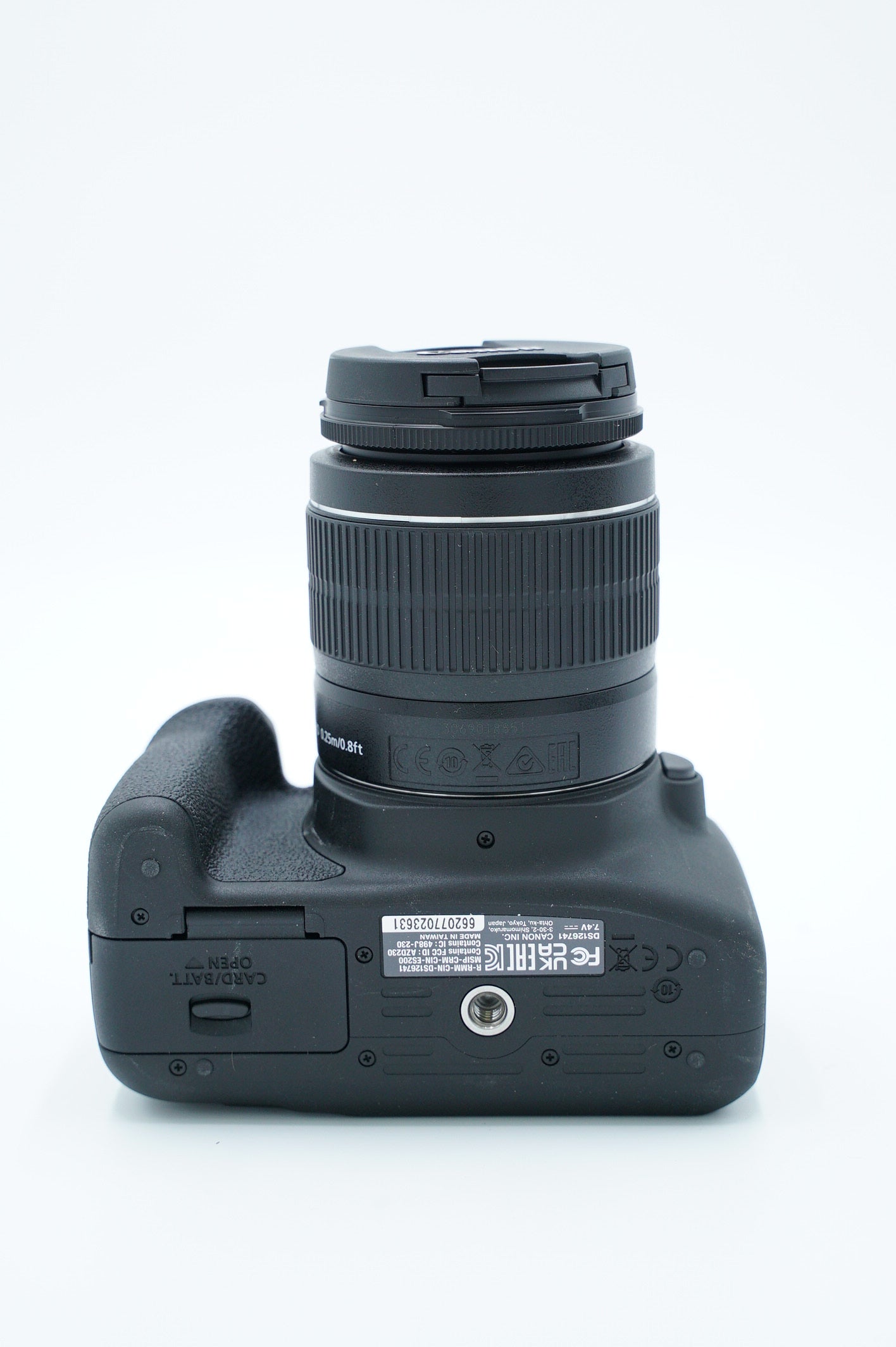 Canon EOSREBELT7/1855/23631 Rebel T7, EF-S 18-55mm f/3.5-5.6 IS II, Used