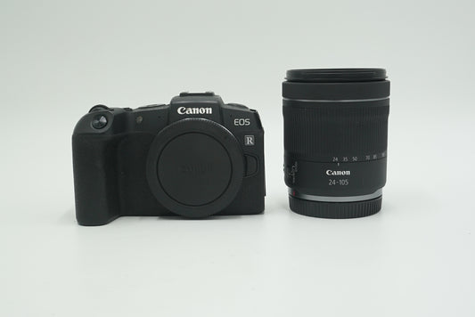 Canon EOS RP/04712, EOS RP w/RF 24-105mm F/4-7.1 IS STM, Used