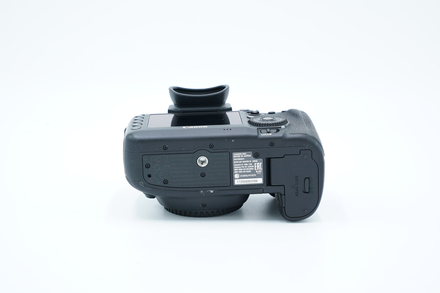 Canon EOS5DMIVBODY/03269 EOS 5D Mark IV + BGE20 Battery Grip, Used