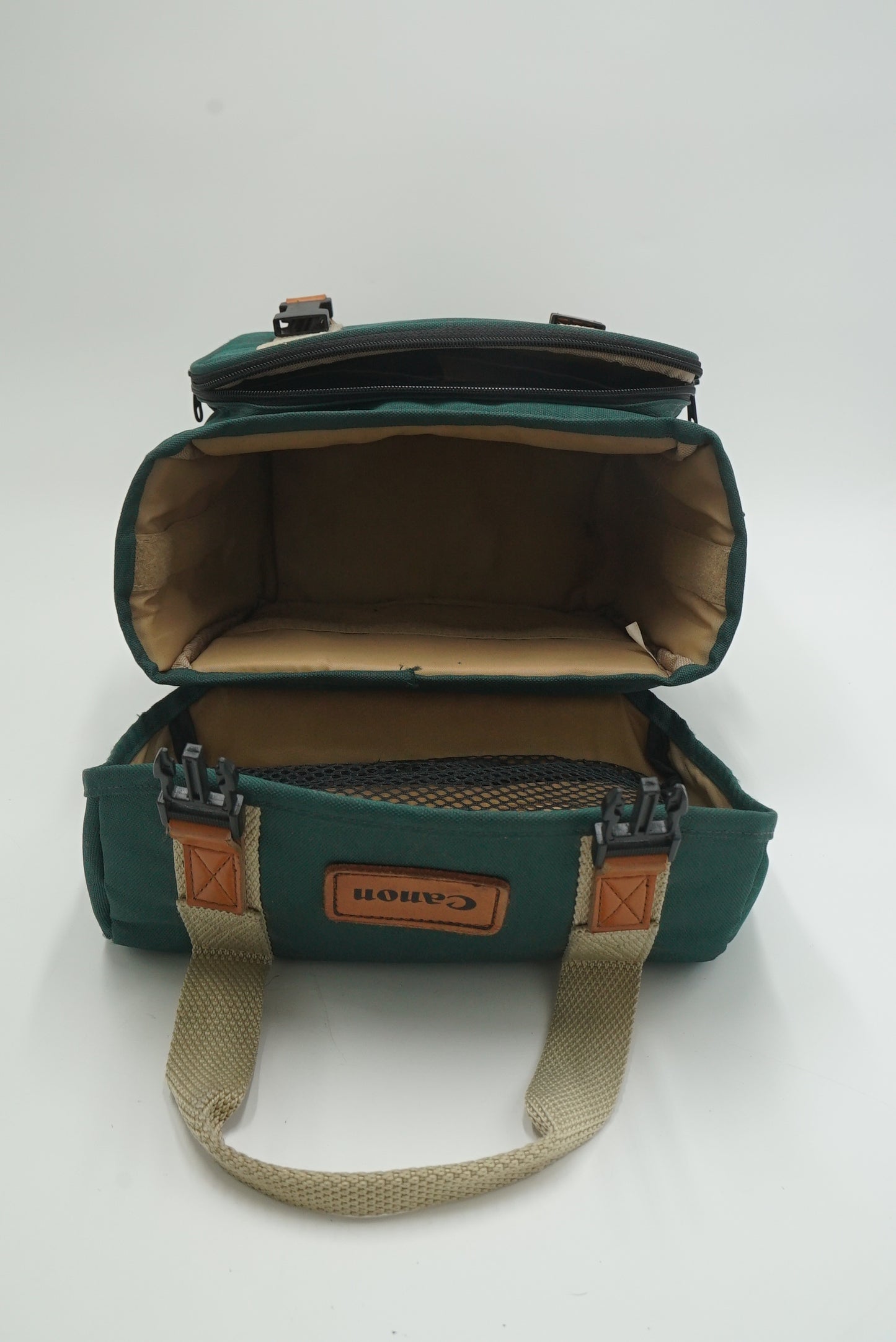 Canon Vintage 900 Green/Tan Shoulder Bag, Used