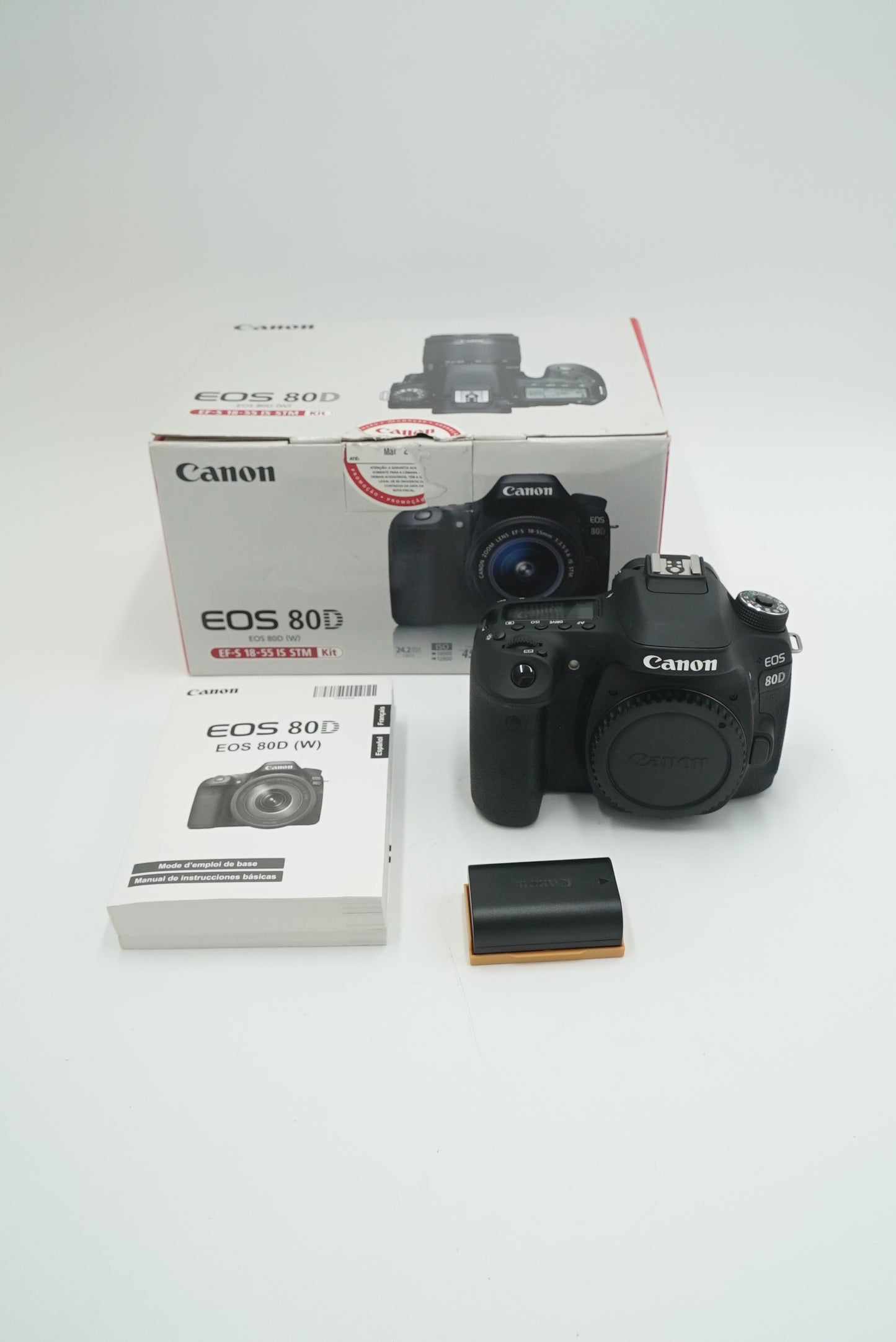 Canon EOS80D/BODY/00942 EOS 80D, Body Only, Used