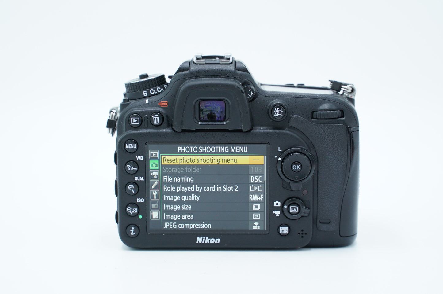Nikon D7200/BODY/84348 D7200 Body Only, Used
