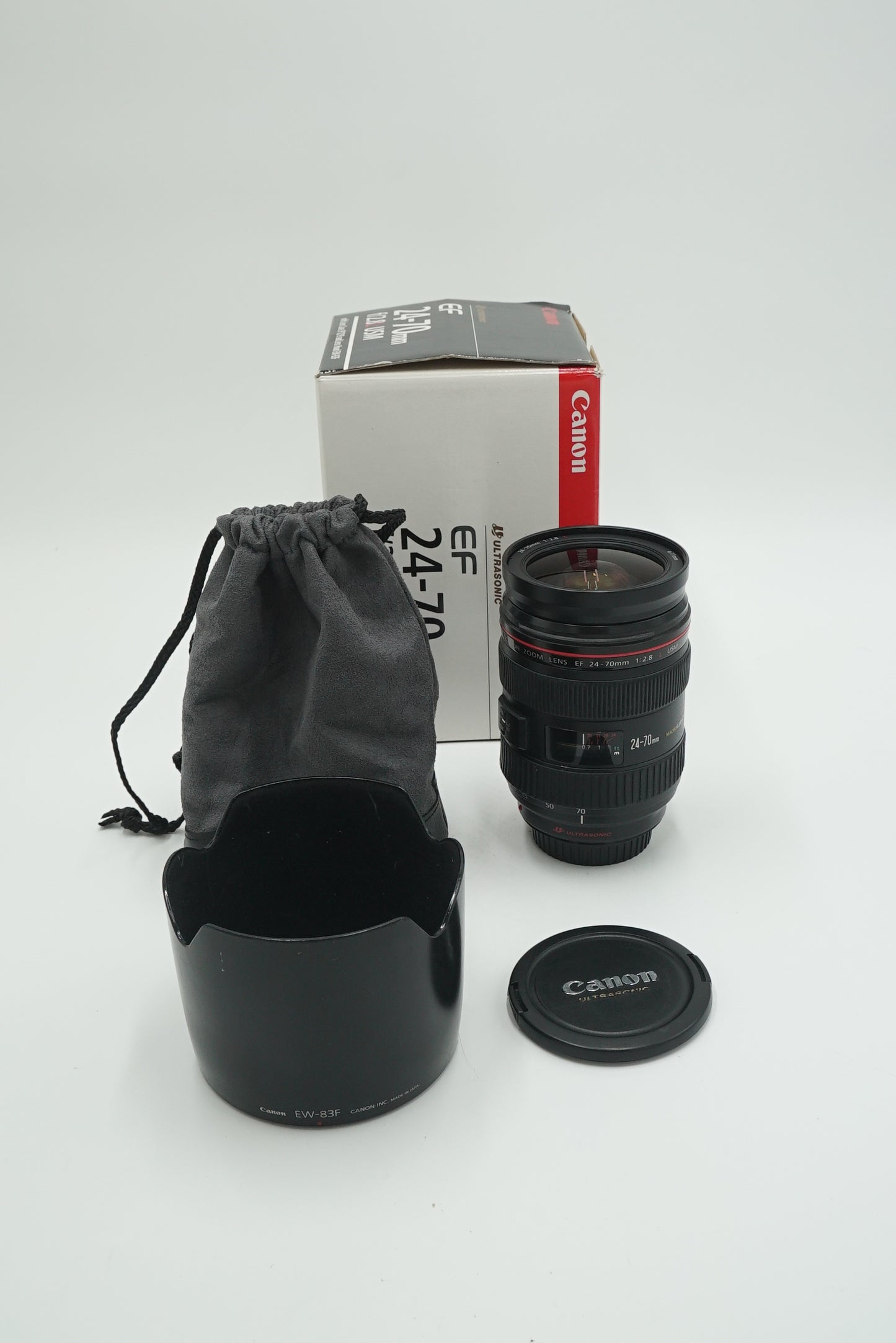 Canon EF2470L/39850 EF 24-70mm f/2.8L USM, Used