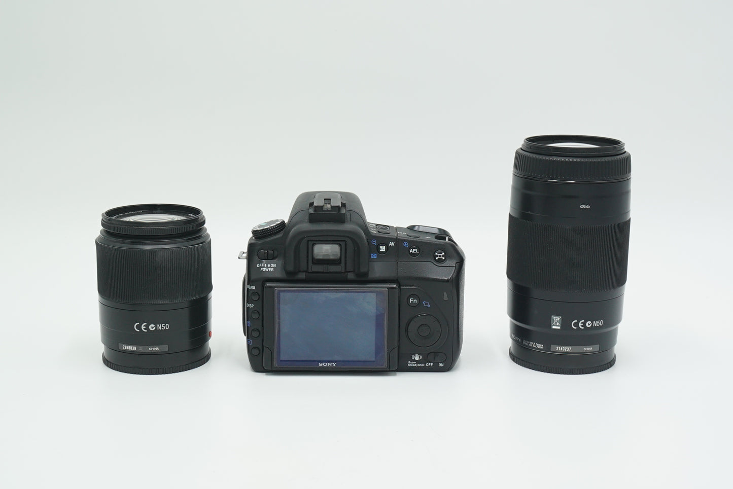 Sony A350/DUALLENS/1102870 A350 DSRL Camera + 18-70mm + 75-300mm, Used