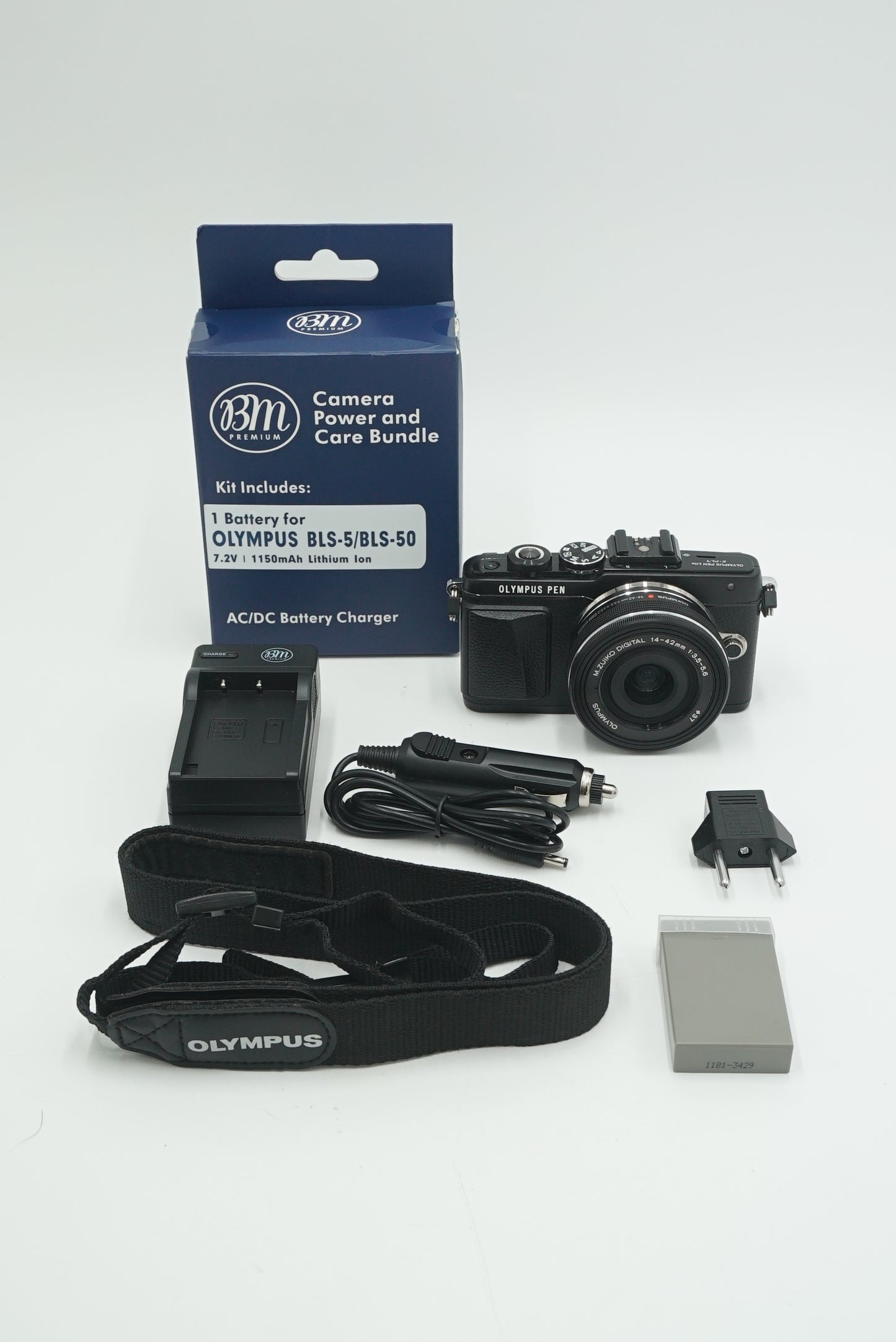 Olympus EPL7/1442/07305 Pen Lite E-PL7 + 14-42mm Lens, Used