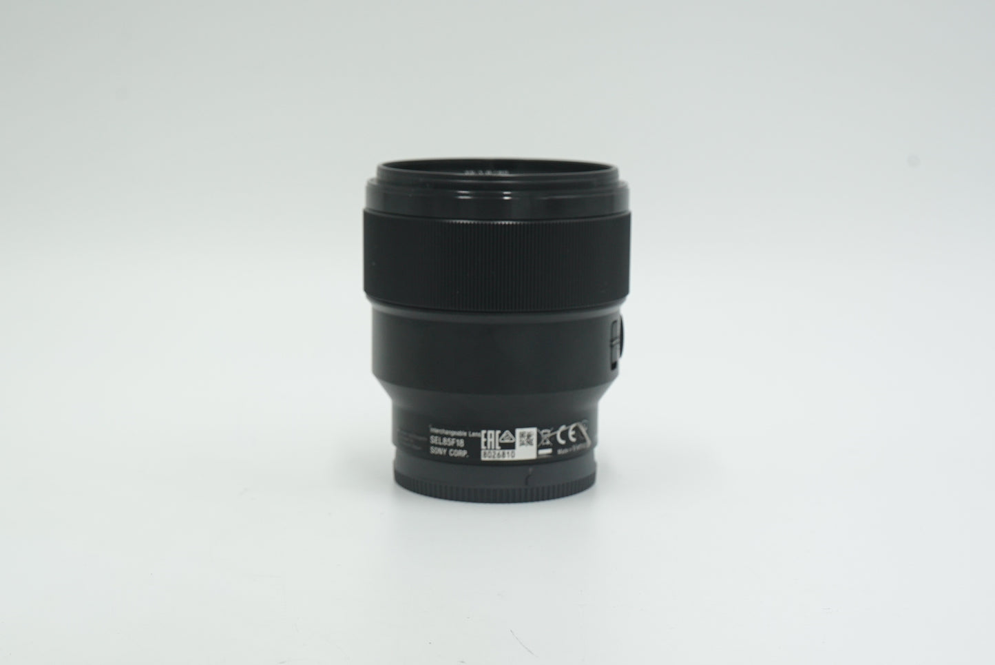Sony SEL85F18/8626810 FE 85mm f/1.8 Lens, Used