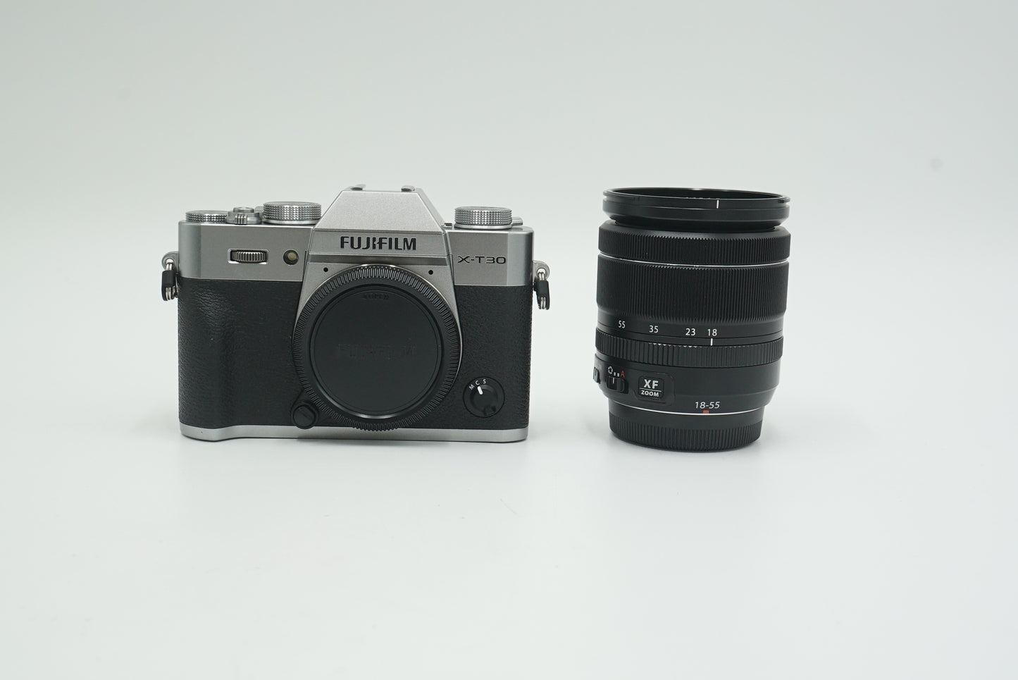 Fujifilm XT30II/1855/S/09052, XT30 II XF 18-55mm f/2.8-4 R Lens Silver, Used