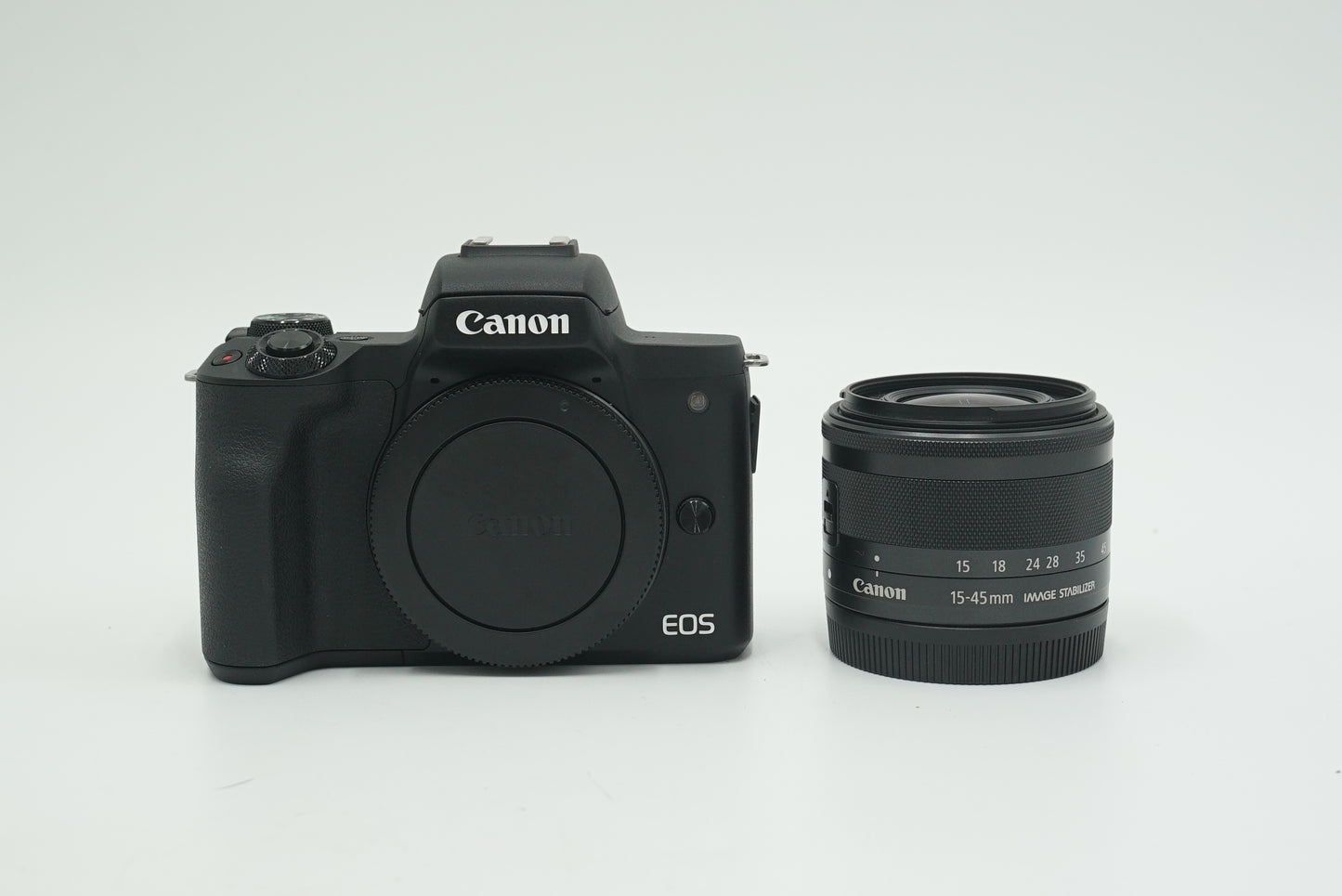 Canon M50/1545/00212 EOS M50 + 15-45mm Lens, Used