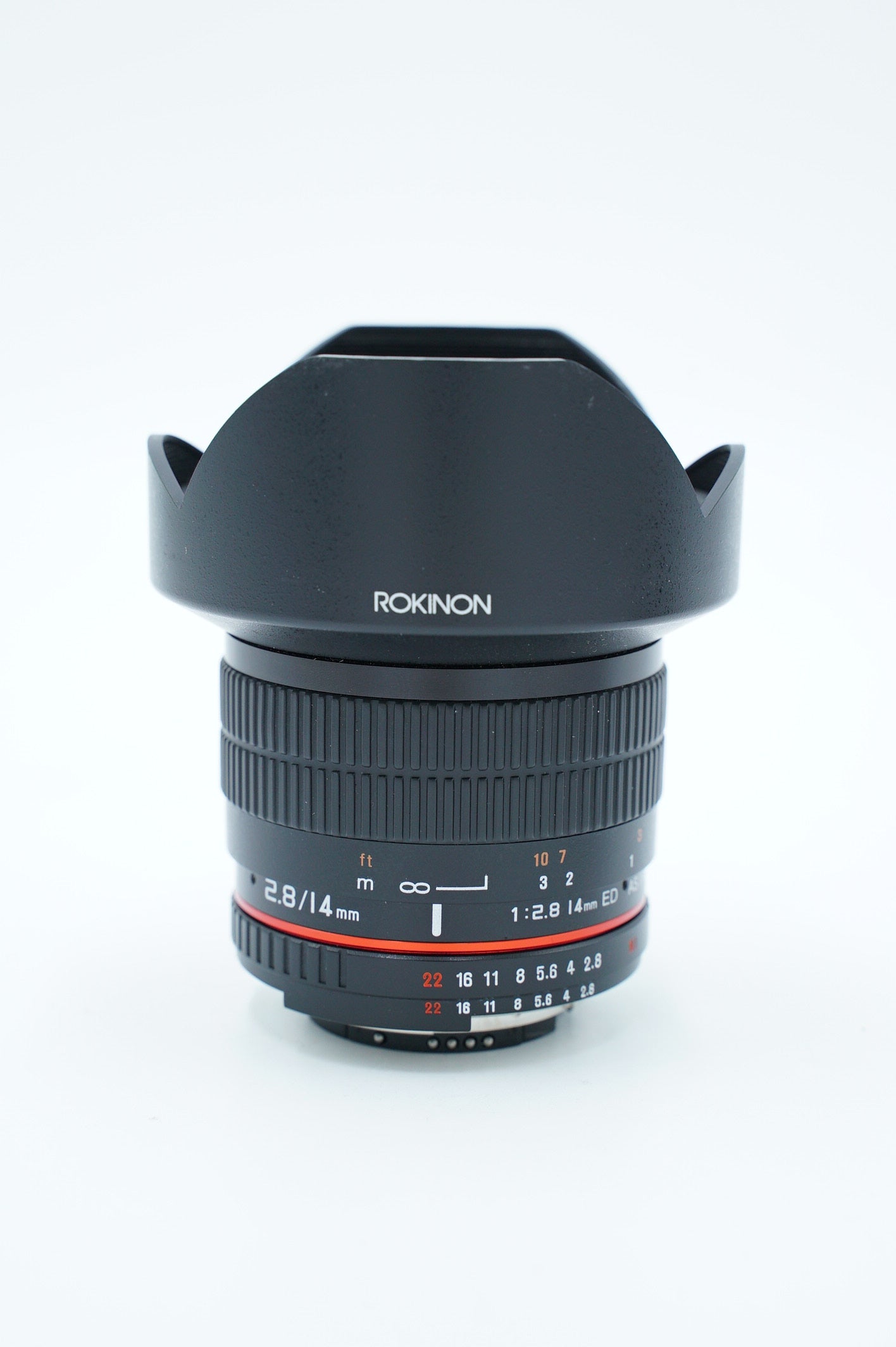 Rokinon 14/2.8/N/L9618 14mm f/2.8 ED AS IF UMC LENS F/Nikon, Used