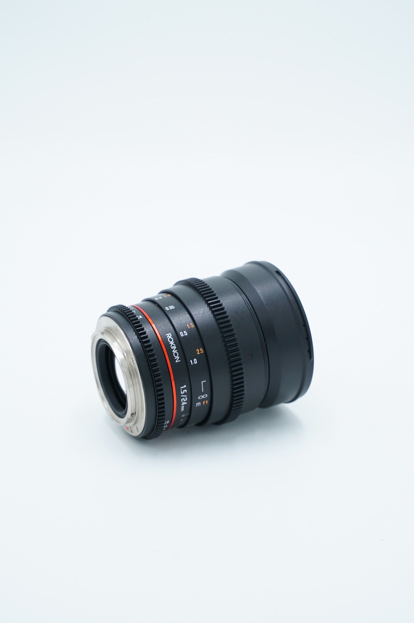 Rokinon 24T1.5/31220 24mm T1.5 Cine ED AS IF UMC II Lens F/Canon, Used